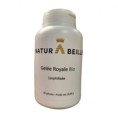 60 gélules de gelée royale naturabeille