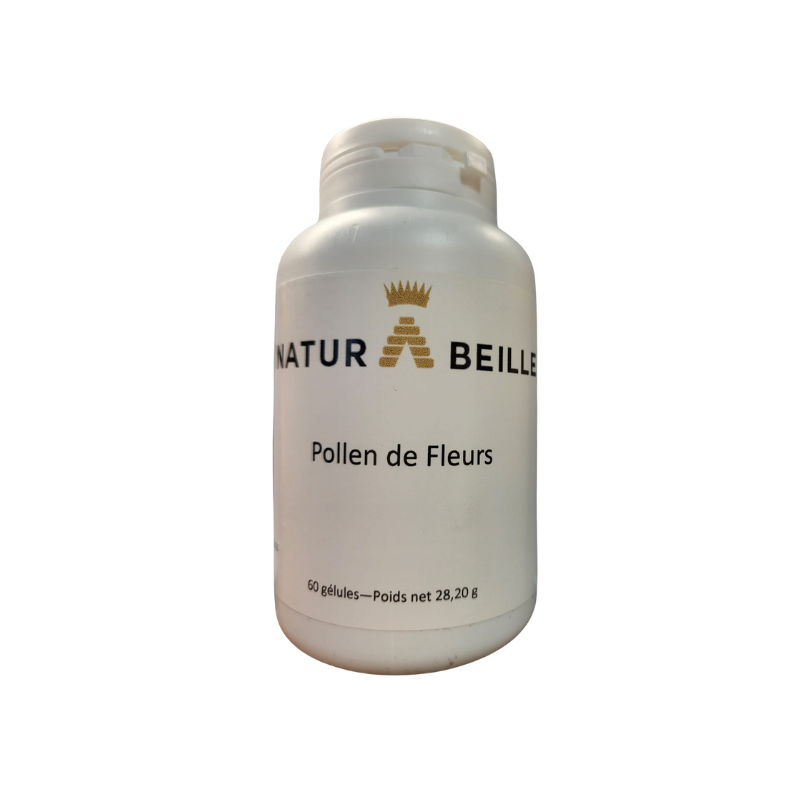 Pollen de fleurs 60 gélules naturabeille
