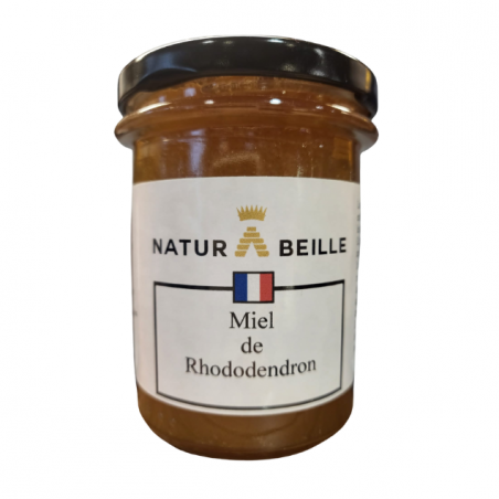 Miel de Rhododendron pot de 250g disponible chez naturabeille