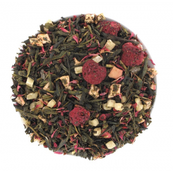 Thé vert Sencha et framboise