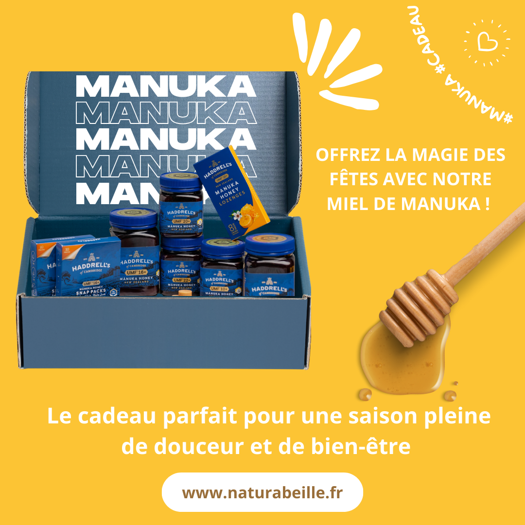 coffret cadeau miel bio et pur nautrabeille noel 2023